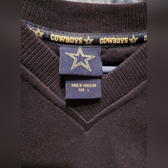 NWOT  Never Worn Men's Dallas Cowboys Sweater Vest - Picture 3 of 3